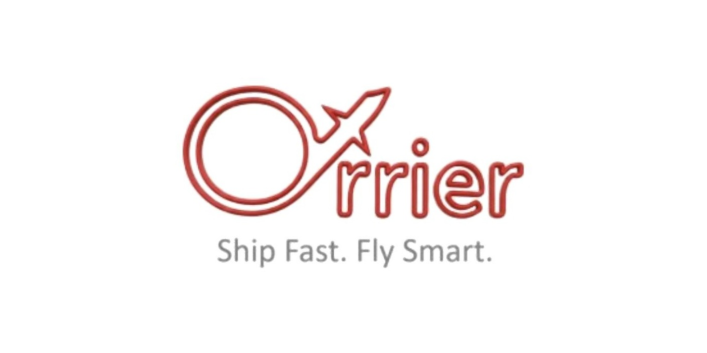Logo Qrrier avec la devise Ship Fast. Fly Smart.